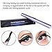 Heated Eyelash Curler, Electric Eyelash Curler, Eyelash Curler with Comb Design Lash Curler Long Lasting Curled Electric Heated Eyelash Curling Tool (1 Pack)