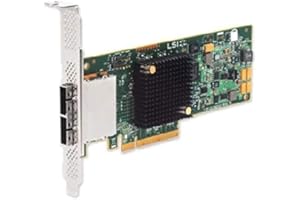 Lsi SAS9207-8E Logic SGL SAS PCIE 12/3.3V CTLR 8Port Ext 6GB/S SATA Plus SAS