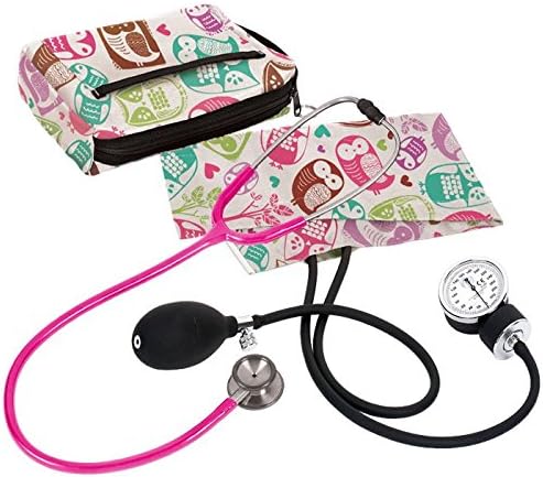 Prestige Medical A126-OCM Aneroid Sphygmomanometer/Clinical 1 Stethoscope Kit, Owl's Cream