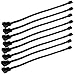 4 Pin PWM Fan Extension Cable PC Fan Power Braided Sleeved Extending Fan Cable Extension Cable Adapter Case 4-Pin Cooling Fans Cable (8 Pack) TeamProfitcom