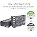 TOP-MAX 2-Pack EN-EL3e Battery with USB Charger LCD Screen for Nikon D80 D30 D50 D70 D70S D90 D100 D200 D300 D300S D700