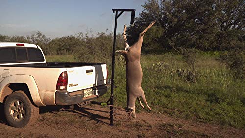 HME Products Truck Hitch Game Hoist - Complete Kit (Includes Winch/Gambrel) Black, 400 - Image 6