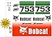 753 style G replacement decal sticker kit fits bobcat