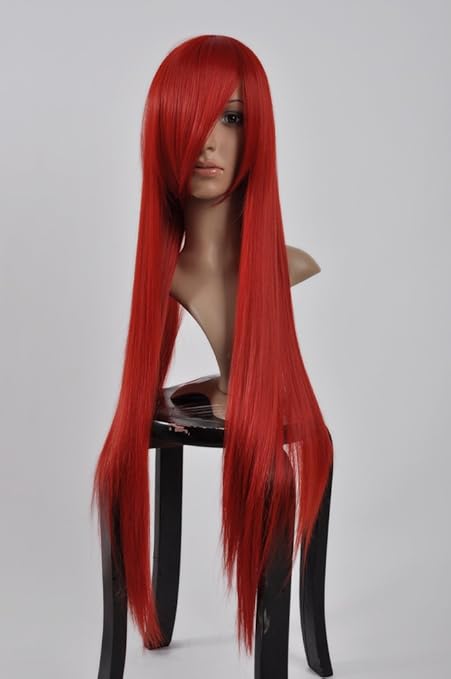 Amazon Co Jp Artterグレル 灼眼のシャナ 赤司征十郎 長いかつら 赤い髪 Wig コスプレ フルウィッグ 服 ファッション小物