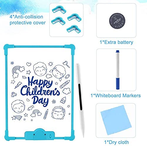 LCD Writing Tablet for Kids, 10 Inch Scribbler Board , Double Sided Multifunctional Colorful Drawing Doodle Pad, Erasable Reusable Toddler Learning Educational Toys Gifts for 3-7 Year Old Boys Girls