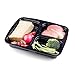 Glotoch 10 Pack of 39 Ounce BPA-Free Disposable Lunch Boxes & Meal Prep Containers with Lids, 3 Compartment Food Storage Containers, Microwaveable, Freezer & Dishwasher Safe