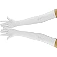 Ensnovo Adult Over Elbow 20.1" Stretch Long Spandex Opera Gloves