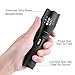 Victagen LED Flashlight,Waterproof Military Grade With 6 Modes & Zoom Lens Adjustable Focus,Rechargeable Mini Torch for Hiking,Cycling, Camping,Hiking and Emergency