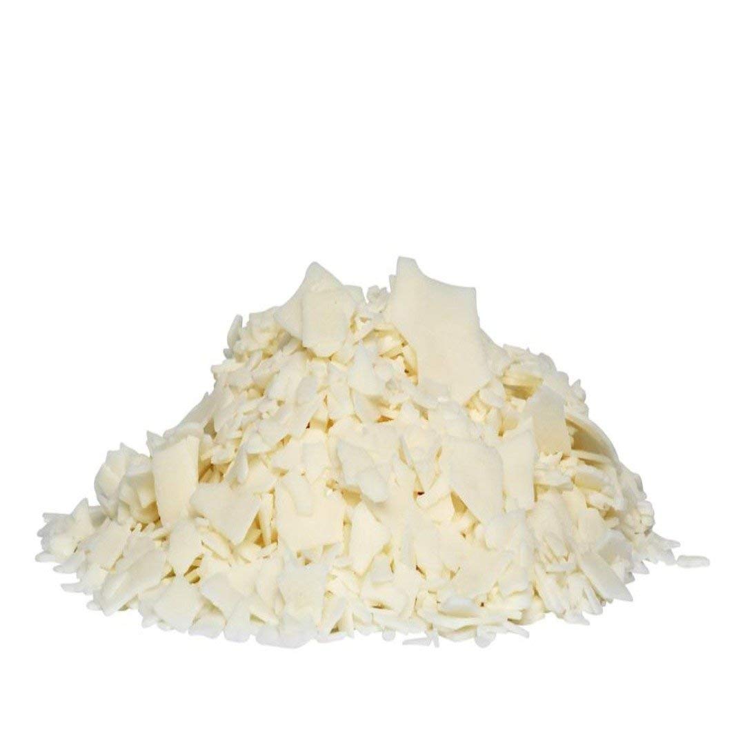 Legend Soy Wax Flakes for Candle Making, 1KG Premium Eco, Natural, Off White/Ivory, Vegan, Cruelty Free, 100% Natural SOYA Wax **with 2 Free Wicks** Make Your Own Christmas Gifts