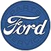 Trademark Gameroom Ford Padded Swivel bar Stool - Ford Genuine Parts