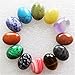 Mz Unisex-adult's 12pcs 20x15x6mm Mixed Gemstone Oval CAB Cabochon