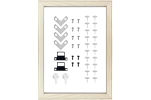 ECYC 30x40cm DIY Solid Wood Canvas Frame Kits, Wooden Photo Frames Natural Wood Art Frames Wooden Stretcher Bars for Oil Pain