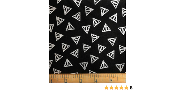 12 Yard Harry Potter Deathly Hallows Overlay Licensed Character Fabric 100 Cotton Fabric Craft Supplies Tools Issho Ueno Com