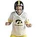 Franklin Sports NCAA Iowa Hawkeyes Kids College Football Uniform Set - Youth Uniform Set - Includes Jersey, Helmet, Pants - Youth Small