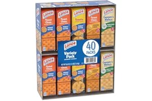 GENERIC Lance Variety Packs Sandwich Crackers, 40 pk Bulk