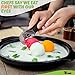 Ice Cream Scoop - Comfortable Silicone Non-Slip Black Grip - Dishwasher Safe Ice Cream Scooper Antifreeze - With Bonus stainless steel Melon Baller/Carving Knife Tool By Jo Chef (Black 2019)