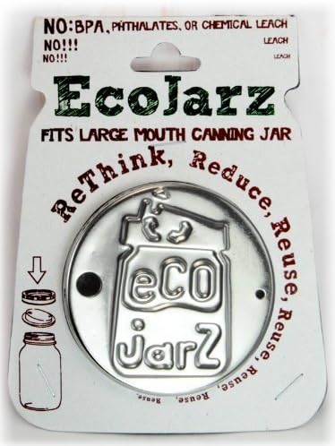 Ecojarz Wide Mouth Stainless Steel Drink Top by Ecojarz