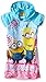 Despicable Me Little Girls' Le Minion Buddies Hooded Nightgown, Blue, 6