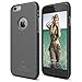 elago iPhone 6S Case, [Slim Fit][Soft Feel Dark Grey] - [Light][Minimalistic][True Fit] – for iPhone 6/6S