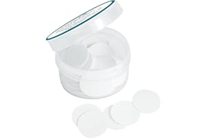 Nylon Membrane Filters, LVDALAB Hydrophilic Membrane Disc Filter Lab Filter Paper with 0.22µm Pore Size and 13mm Diameter Pack of 100, Non Sterile