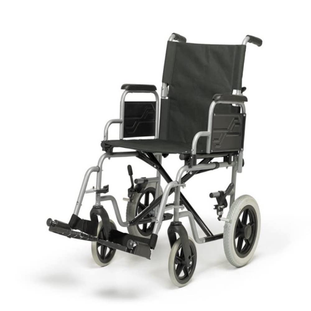 Days Whirl Attendent Propelled Wheelchairs, Designed to Be a Simple Yet Versatile, Ensures Great Manoeuvrability, Durable, 41cm (16")