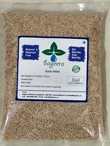Bageera Naturals Kodo Millet 800 gm (28.21 oz)
