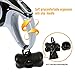 16.4FT Retractable Dog Leash Walking Leash for Small Medium Large Dogs ,Durable Nylon Tangle Free,One Button Brake and Lock,Comfortable Handle Durable Dog Leash with Free Waster Bags