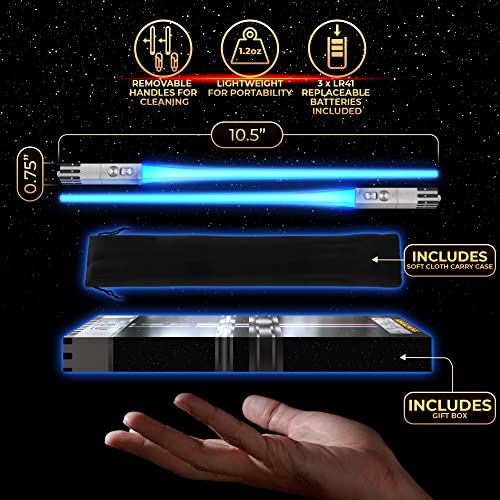 Lightsaber Chopsticks Light Up Star Wars LED Reusable Red Blue Green