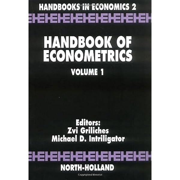 Amazon.com: Handbook of Econometrics (Volume 1): 9780444861856