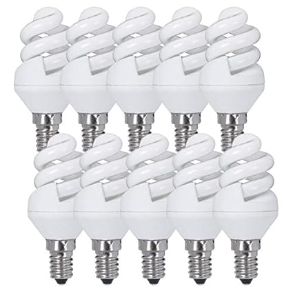 10 x ESL Nice Price Energiesparlampe Spirale 7W E14 290lm warmweiß 2700K 7 Watt twist