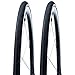 Vittoria Rubino Pro IV G+ Folding Bead Tire 700x25c Black Duo Pack - 2 Tires