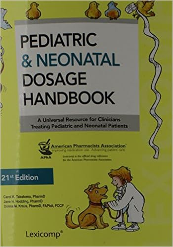 pediatric and neonatal dosage handbook