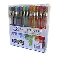 LolliZ Gel Pens 48 Gel Pen Tray Set