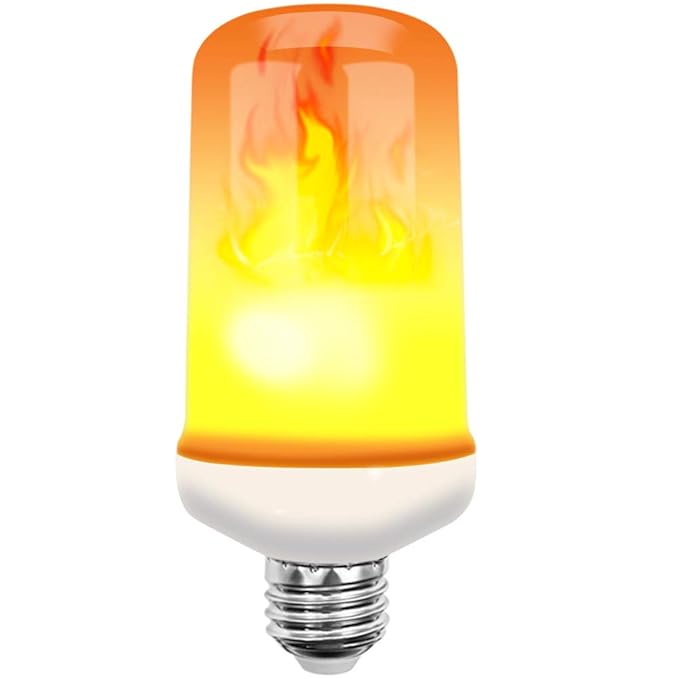 Flamme Glühbirne, Effekt Glühbirne mit mehr Modi, E26 / E27 / B22 LED Birne, dekoratives Licht für Halloween, Weihnachten, Ha