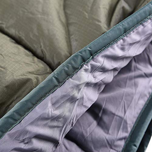 Ya-tube Double Hammock Underquilt, Lightweight Winter Camping Under Blanket, Warm Hammock Under Quilt Insulation Foldable Full Length