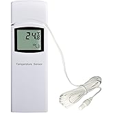 ECOWITT Wireless Multi-Channel Thermometer Probe Sensor for Home or Garden Weather Stations EN30BL, 915 MHz