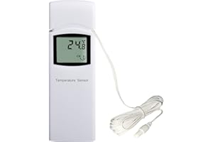 ECOWITT Wireless Multi-Channel Thermometer Probe Sensor for Home or Garden Weather Stations EN30BL, 915 MHz