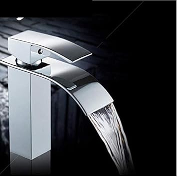 Grifo de baño de latón antiguo con doble manija chino con diseño de