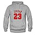 Smilyr Printing Custom #23 Jordan Kids Boys And Girls Classic DIY Hoodie Sweatshirt