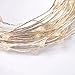 100 LED 33FT Copper Wire Solar Outdoor Waterproof Fairy String Lights (White)