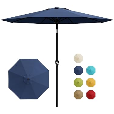 cool patio umbrella JOYESERY 8.2FT Backyard Cantilever Hanging Patio Umbrella in Square  Anthracite Canopy, Steel Pole and Ribs for Outdoors, Beaches J-87SG