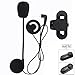 Motorcycle Helmet Speakers,FreedConn T-COMVB Series Headset and Clip Kits for Motorcycle Communication System(Sturdy and Durable/Black)
