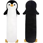 YUNCOL Penguin Plush,19.6 Inch Penguin Stuffed Animal, Long Penguin Plushies Body Pillow, Kawaii Penguin Plush Toy Gift for Girls Boys