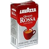 Lavazza Qualita Rossa, 8.8 oz Brick, Ground