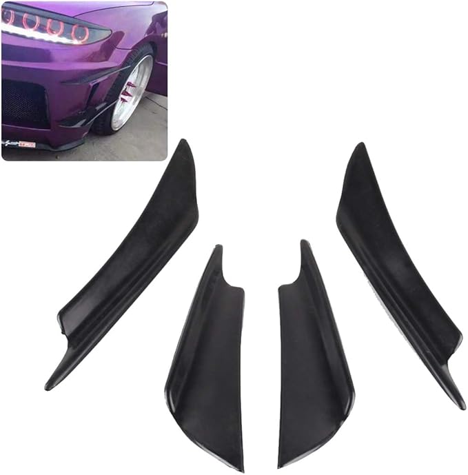 Outgeek 2PCS Car Bumper Guards Universal Simple Front