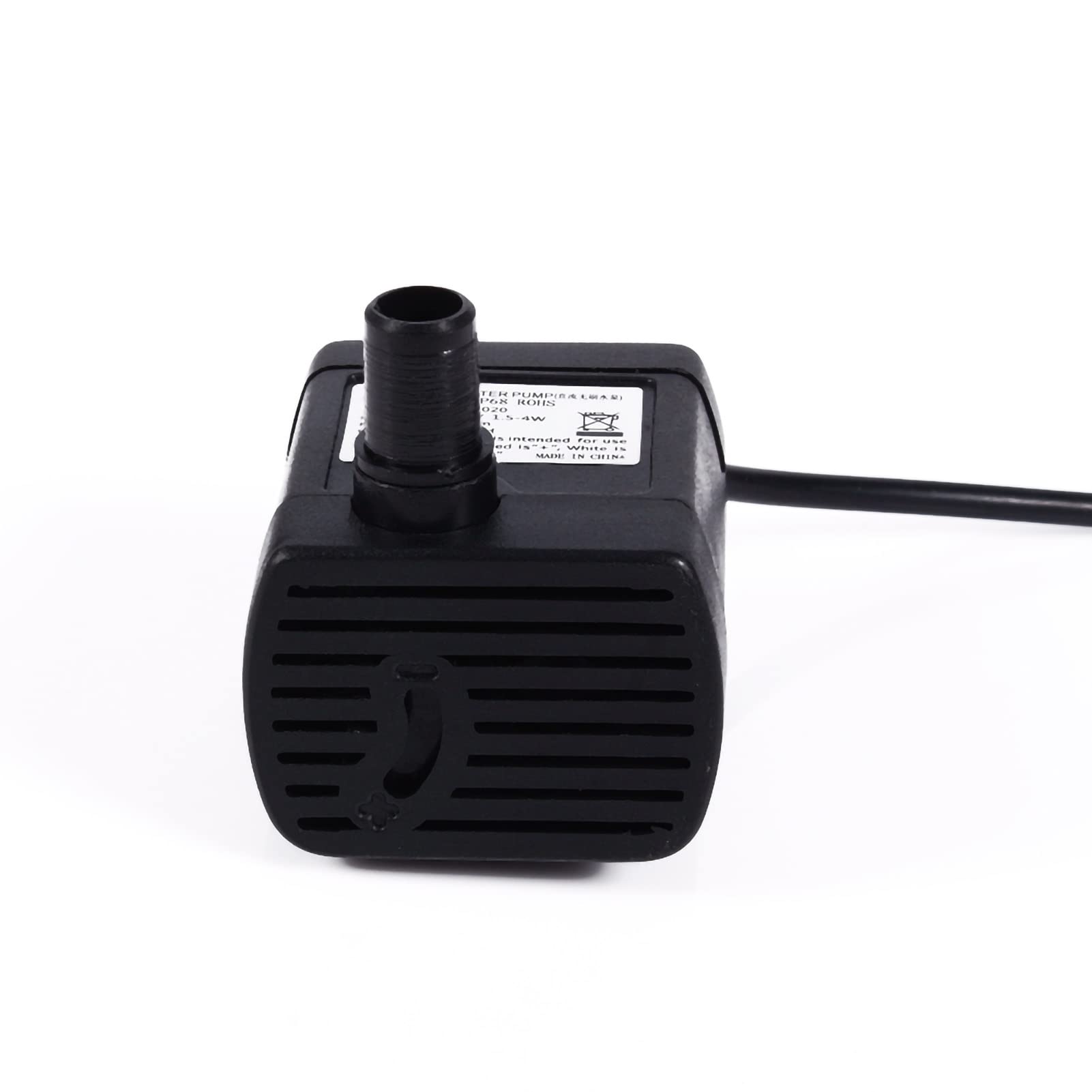 Aquarium Fountain Pump SEAFRONT USB Submersible DC 5V 2W 200L/H Ultra Quiet Mini Brushless