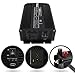 iRULU 1000W Microprocessor Power Inverter DC 12V to 110V AC Car Inverter with 1 AC Outlets 2A USB Car Adapter -Black