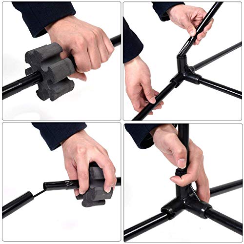 image for COSTWAY Portable Badminton Net Beach Volleyball Tennis Competition Tra