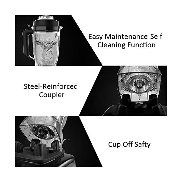 Homgeek-Blender-Smoothie-Maker2000W-8-Speed-Smoothie-Blender-with-2L-BPA-Free-Tritan-Container33000-RPM-High-Speed-Professional-Blender-with-4-Blending-Presets-for-IceSoupNutsBlack Homgeek Blender Smoothie Maker,2000W 8-Speed Smoothie Blender with 2L BPA-Free Tritan Container,33000 RPM High Speed Professional Blender with 4 Blending Presets for Ice/Soup/Nuts,Black