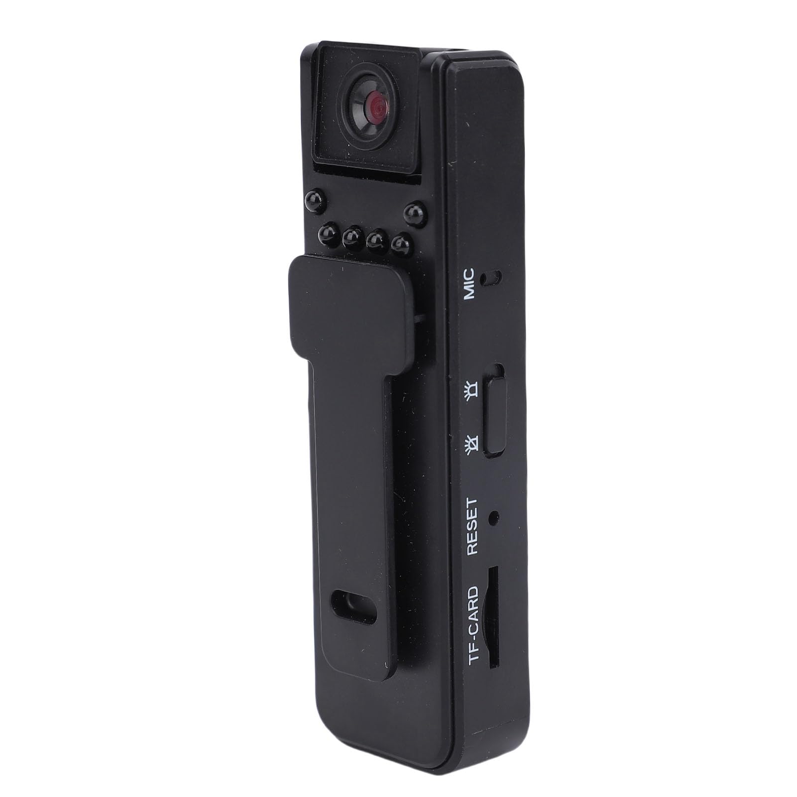 Mini Body Camera, 1080P HD Night Vision 180 Degree Rotation Lens Noise Reduction Microphone, Waterproof Sport Camera for Video Shooting